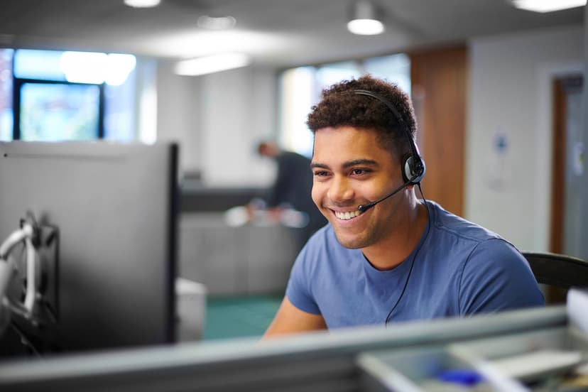 Connecting phone number to virtual receptionist